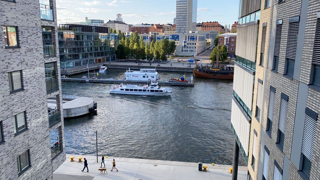 Utsikt från innergården